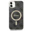 Dėklas GUESS GUHMN61H4STK IPHONE 11 6.1 "Juodas/Juodas HARDCASE 4G MAGSAFE