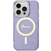 Apple iPhone 11 Guess dėklas Glitter Gold MagSafe (GUHMN61HCMCGU) violetinės spalvos