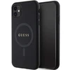 Dėklas GUESS GUHMN61PSAHMCK IPHONE 11 / XR 6.1 "Juodas / Juodas HARDCASE SAFFIANO MAGSAFE