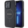 Dėklas GUESS GUHMP13LPSAHMCK IPHONE 13 PRO / 13 6.1 "Juodas / Juodas HARDCASE SAFFIANO MAGSAFE