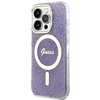 Dėklas GUESS GUHMP14LH4STU IPHONE 14 PRO 6.1 "PURPLE/PURPLE HARDCASE 4G MAGSAFE