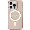 Dėklas GUESS GUHMP14LHCCGP IPHONE 14 PRO 6.1 "Rožinis/Rožinis HARDCASE GLITTER GOLD MAGSAFE