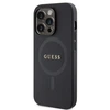 Apple iPhone 14 Pro Guess dėklas Saffiano MagSafe (GUHMP14LPSAHMCK) juodos spalvos