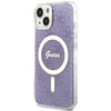 Dėklas GUESS GUHMP14MH4STU IPHONE 14 PLUS / 15 PLUS 6.7 "PURPLE / PURPLE HARDCASE 4G MAGSAFE