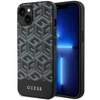 Dėklas GUESS GUHMP14MHGCFSEK IPHONE 14 PLUS / 15 PLUS 6.7 "Juodas / Juodas HARDCASE GCUBE STRIPES MAGSAFE