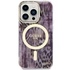 Dėklas GUESS GUHMP14XHLEOPWP IPHONE 14 PRO MAX 6.7 "Rožinis/Rožinis HARDCASE LEOPARD MAGSAFE