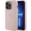 Dėklas GUESS GUHMP14XPSAHMCP IPHONE 14 PRO MAX 6.7 "Rožinis/Rožinis HARDCASE SAFFIANO MAGSAFE