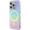 Apple iPhone 15 Pro Guess dėklas IML Iridescent MagSafe (GUHMP15LHITSU) violetinės spalvos