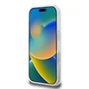 Guess IML Glitter Ring MagSafe Apple iPhone 16 Pro dėklas telefonui skaidrus