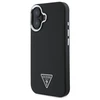 Guess GUHMP16MPGTSPSK Apple iPhone 16 Plus 6.7" dėklas telefonui juodos spalvos hardcase Grained Triangle MagSafe