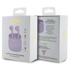 GUESS belaidės ausinės bluetooth TWS + docking station GUTWST26PSU (Classic EST Logo) violetinė
