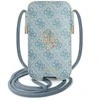Dėklas Guess Handbag GUPHL4GMGBL 6.7" mėlynas/mėlynas hardcase 4G Big Metal Logo
