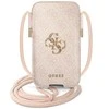 Krepšys Guess 6,7" dėklas 4G Big Metal Logo (Guuphl4gmgpi) rožinės spalvos