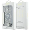 Guess HC IML Leopard Triangle Cord Strap Apple iPhone 16 MagSafe dėklas telefonui