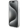 Dėklas GUESS GUHCP15LH4SGK IPHONE 15 PRO 6.1 "Juodas/Juodas HARDCASE IML 4G GOLD STRIPE