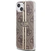 Apple iPhone 14 plus / 15 plus Guess dėklas IML 4G Gold Stripe (GUHCP15MH4PSEGW) rudos spalvos