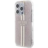 Dėklas GUESS GUHCP15LH4SGP IPHONE 15 PRO 6.1 "Rožinis/Rožinis HARDCASE IML 4G GOLD STRIPE