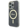 Guess IML 4G MagSafe Apple iPhone 16 Pro Max - dėklas telefonui juodos spalvos