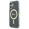 Guess IML 4G MagSafe Apple iPhone 16 - dėklas telefonui juodos spalvos
