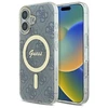 Guess IML 4G MagSafe Apple iPhone 16 Case - dėklas telefonui mėlynos spalvos