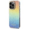 Apple iPhone 14 Pro Guess dėklas IML Faceted Mirror Disco Iridescent (GUHCP14LHDECMI) įvairiaspalvis