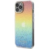Apple iPhone 12 / 12 Pro Guess dėklas IML Faceted Mirror Disco Iridescent (GUHCP12MHDECMI) įvairiaspalvis