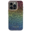 Apple iPhone 14 Pro Guess dėklas IML Faceted Mirror Disco Iridescent (GUHCP14LHDECMI) įvairiaspalvis