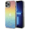 Apple iPhone 12 / 12 Pro Guess dėklas IML Faceted Mirror Disco Iridescent (GUHCP12MHDECMI) įvairiaspalvis