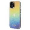 Apple iPhone 13 / 14 / 15 Guess dėklas IML Faceted Mirror Disco Iridescent (GUHCP14SHDECMI) įvairiaspalvis