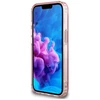 Guess IML Glitter Circle MagSafe dėklas iPhone 16e - rožinis