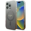 Guess IML Glitter Gradient MagSafe - dėklas skirtas Apple iPhone 16 Pro Max Brown