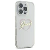Guess IML Heart Apple iPhone 16 Pro Max - dėklas telefonui skaidrus