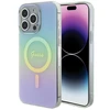 GUESS GUHMP15LHITSQ IPHONE 15 PRO 6.1 "TURKIO SPALVOS / TURKIO SPALVOS KIETAS DĖKLAS IML IRIDESCENT MAGSAFE