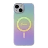 Guess dėklas, skirtas iPhone 15 Plus 6,7 GUHMP15MHITSU HC IML MAGSAFE IRIDESCENT violetinės spalvos inės spalvos