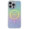 GUESS GUHMP15LHITSQ IPHONE 15 PRO 6.1 "TURKIO SPALVOS / TURKIO SPALVOS KIETAS DĖKLAS IML IRIDESCENT MAGSAFE