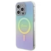 GUESS GUHMP15LHITSQ IPHONE 15 PRO 6.1 "TURKIO SPALVOS / TURKIO SPALVOS KIETAS DĖKLAS IML IRIDESCENT MAGSAFE
