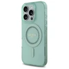 Guess IML Rhinestones MagSafe Apple iPhone 16 Pro Max Case - dėklas telefonui žalios spalvos