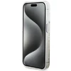 Dėklas GUESS GUHCP15LLFCSEGT IPHONE 15 PRO 6.1 "SKAIDRUS KIETAS DĖLĖLIS SKYSTOS BLIGAUS AUKSO JUOSTOS