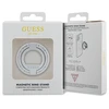 Guess MagSafe Ring Rhinestone holder - sidabro spalvos