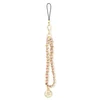 Guess pakabukas GUSTSAS4P telefono dirželis rožinės spalvos Chain Metal 4G Charm
