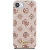 Guess Peony Script logotipas MagSafe iPhone 16e dėklas – rudas