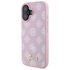 Dėklas Guess Peony Script MagSafe - Case Apple iPhone 16 pink