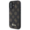 Guess Peony Script MagSafe Apple iPhone 16 - dėklas telefonui juodos spalvos