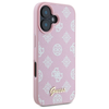 Dėklas Guess Peony Script MagSafe - Case Apple iPhone 16 pink
