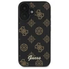 Guess Peony Script MagSafe Apple iPhone 16 - dėklas telefonui juodos spalvos