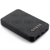 Guess Powerbank 15W GUPB5LP4GEGK 5000mAh juodos spalvos 4G odinis metalinis logotipas