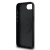 Guess PU 4G Peony MagSafe dėklas skirtas Apple iPhone 16e/17e juodos spalvos