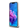 Guess PU Grained 4G Metal Logo Apple iPhone 16e dėklas telefonui rožinės spalvos