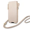 Guess Saffiano Pouch – Phone bag S / M max 6.1 (auksinis)