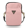 Dėklas Krepšys Guess Nylon Triangle Logo (Guppntmllp) rožinės spalvos